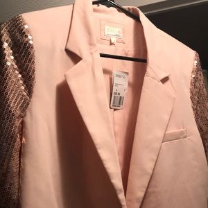 Peach Career Jacket Forever 21